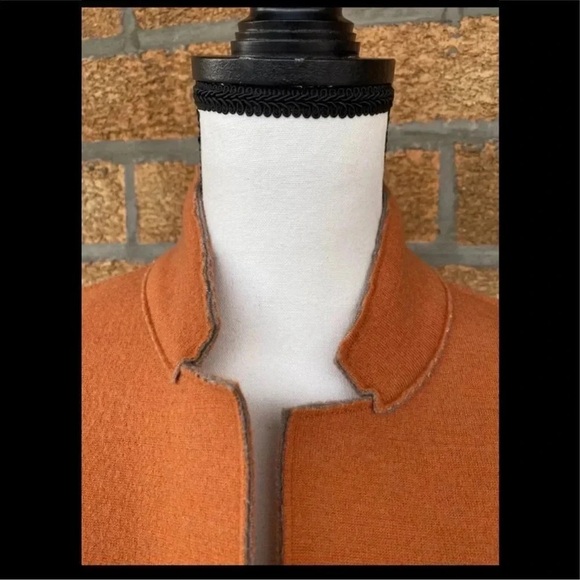 eileen fisher merino wool jacket sz small - Picture 3 of 12